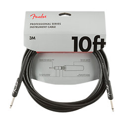 Professional Series Instrument Cable 3m Black Fender