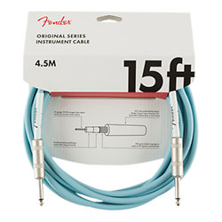 Original Series Instrument Cable, 4,5m, Daphne Blue Fender