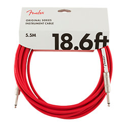 Original Series Instrument Cable, 5,5m, Fiesta Red Fender