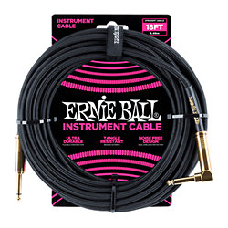 6086 Jack-Jack coudé 5 5 M noir Ernie Ball