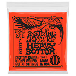 2624 Skinny top Heavy Bottom 8 cordes 09-80 Ernie Ball