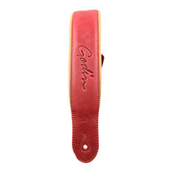 Vintage Red Tan Leather Godin
