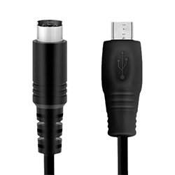Câble Micro-USB OTG vers Mini-DIN IK Multimédia