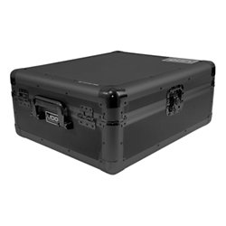 Flight Case Universel Pour DJ – Dimensions 340x370x152 Mm, Mousse Intérieure, Loquet Verrouillable, Noir