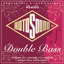 RS4000M Nylon/Monel Flatwound Double Bass Set Rotosound