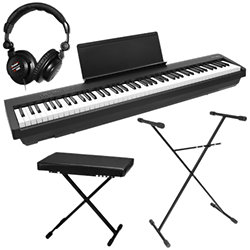 Fp 30x Black Bundle 2 Piano Portable Roland Sonovente Com