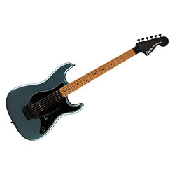 Contemporary Stratocaster HH FR Roasted MN Gunmetal Metallic Squier by FENDER