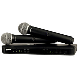BLX288 / PG58 freq H8E Shure