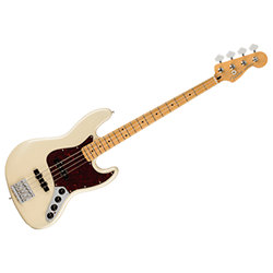 Player Plus Jazz Bass MN Olympic Pearl