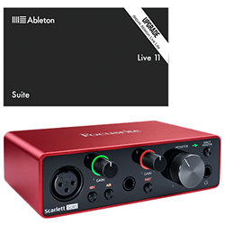 Bundle Live 11 Suite + Scarlett Solo G3 Ableton