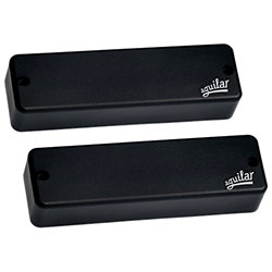 AGDCB-D2 DCB Soapbar Set Black 5 Strings Aguilar