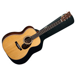 OM-28E-LRB Natural + Etui Martin Guitars