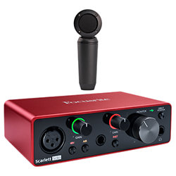Pack Scarlett Solo G3 + PGA181 Focusrite