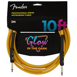 Professional Glow in the Dark Cable Orange 3M Fender