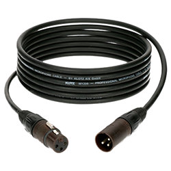 Câble M1 Pro XLR mâle/femelle Neutrik KMK, 20m Klotz