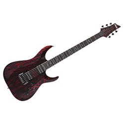 C-1 Silver Mountain - Blood Moon Schecter