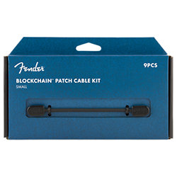 Blockchain Patch Cable Kit Small Black Fender