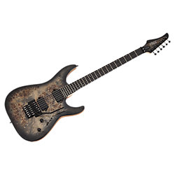 C-6 Pro Floyd - Charcoal Burst Schecter