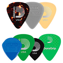 1XVP4-5 - Pack Variety Planet Waves 7 médiators medium D'Addario