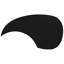 Pickguard Folk Forme Goutte Noir Gewa