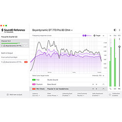 SoundID Rerefence Speakers et HP (licence) Sonarworks