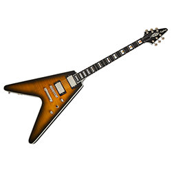 Flying V Prophecy Yellow Tiger Aged Gloss Epiphone