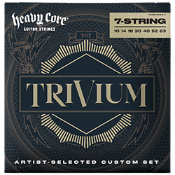 Trivium nickel 10-63 7 cordes Dunlop