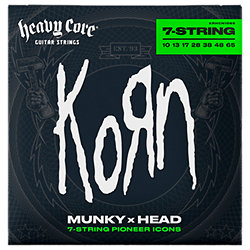 Korn Heavy Core 10-65 7 cordes Dunlop