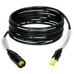 Câble professionnel CAT6a etherCON / RJ45 3m. Klotz