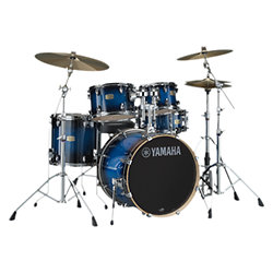 Stage Custom Birch Fusion 20" Deep Blue Sunburst - avec pack hardware HW680 Yamaha