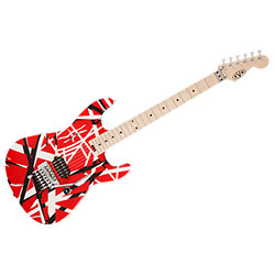 Striped Series Red with Black Stripes EVH
