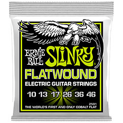 2591 Regular Slinky Flatwound 10-46 Ernie Ball
