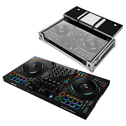 Pack DDJ-FLX10 + Flight Case à roulettes Silver Pioneer DJ