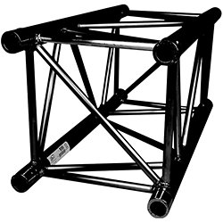 SC 39081 NOIR Structure carrée 390 mm lg de 0m81 ASD
