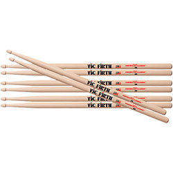 Pack 4 paires 5B Hickory Vic Firth