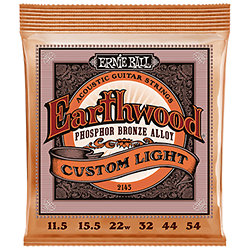 2145 Earthwood Phosphore Bronze Custom Light 11,5-54 Ernie Ball