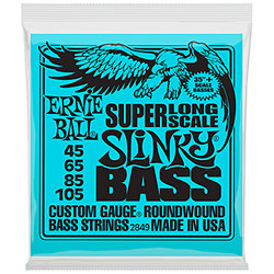 2849 Slinky Nickel Wound Slinky Super Long Scale 45-105 Ernie Ball