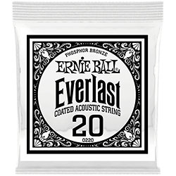 10220 Everlast Coated Phophore Bronze 20 Ernie Ball