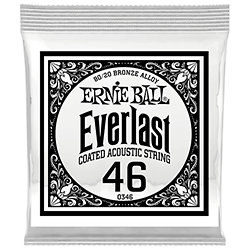10346 Everlast Coated 80/20 Bronze 46 Ernie Ball