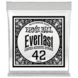 10342 Everlast Coated 80/20 Bronze 42 Ernie Ball