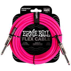 6418 Câble Flex 6m Rose Ernie Ball