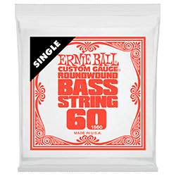 1660 Slinky Nickel Wound 60 Ernie Ball