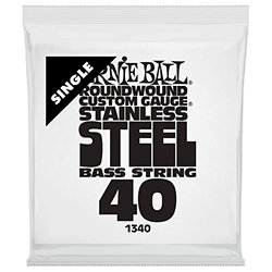 1340 Slinky Stainless Steel Bass String 40 Ernie Ball