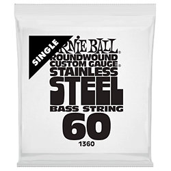 1360 Slinky Stainless Steel Bass String 60 Ernie Ball