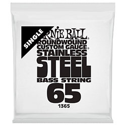 1365 Slinky Stainless Steel Bass String 65 Ernie Ball