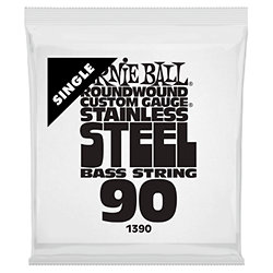 1390 Slinky Stainless Steel Bass String 90 Ernie Ball