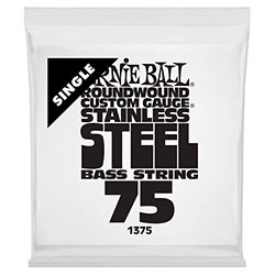 1375 Slinky Stainless Steel Bass String 75 Ernie Ball