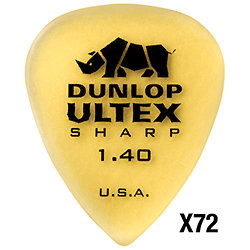 433R140 Ultex Sharp 1,40mm Sachet de 72 Dunlop