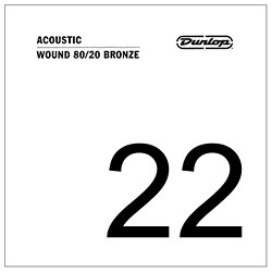 DAB22 Corde acoustique 80/20 Bronze 022 Dunlop