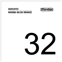 DAB32 Corde acoustique 80/20 Bronze 032 Dunlop